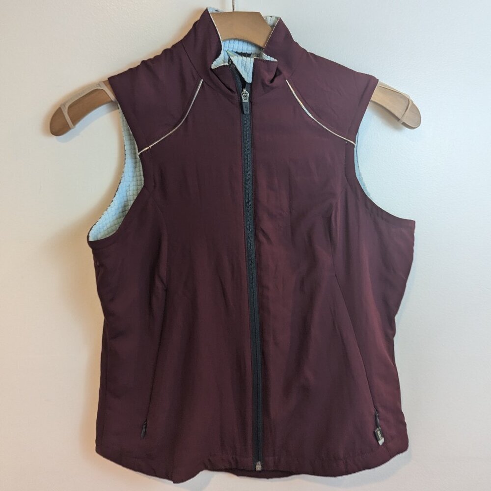 REI Women's Burgundy Sleeveless Vest